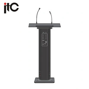 ITC T-6236U Luxury VHF Mic Conference Classroom Digital Lectern for Sale
