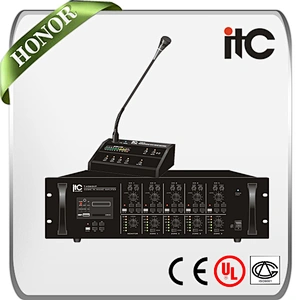ITC T-4012 Hot Sale 4 Zone Public Address Microphone