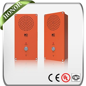 ITC T-6703 IP based 1 Key Get helped Waterproof and Vandal Proof Wired Audio Intercom