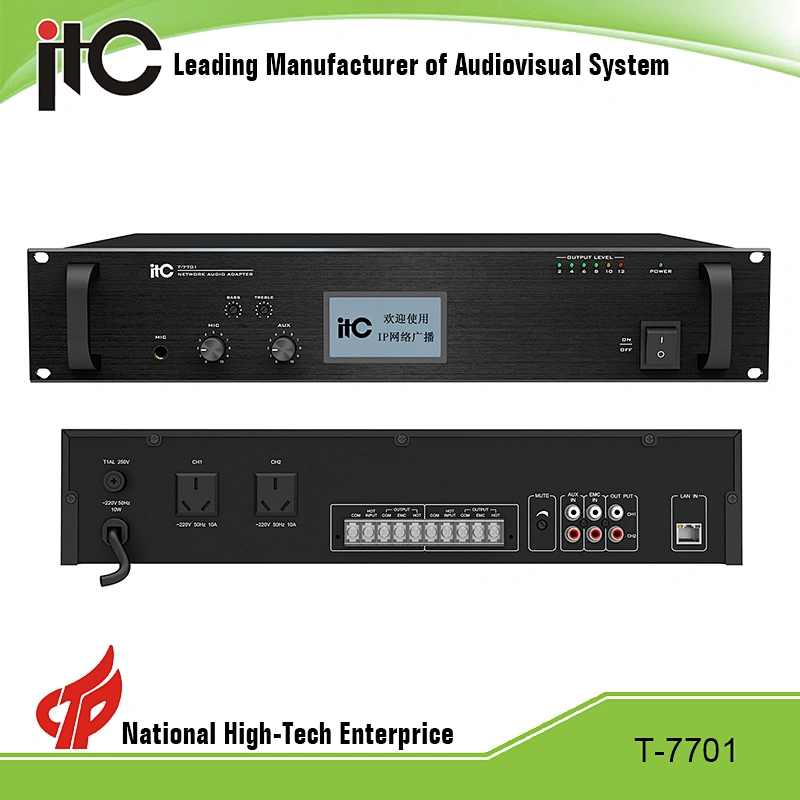 Professional IP Network Audio PA System For Office School Hotel