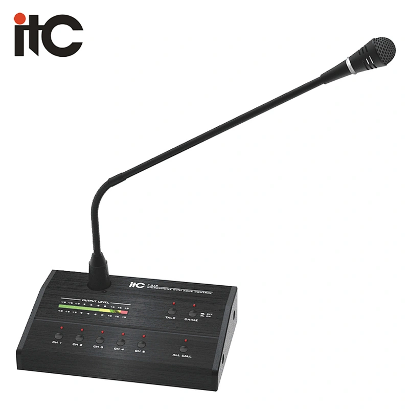 ITC T-318 5 Zone Condenser PA Microphone