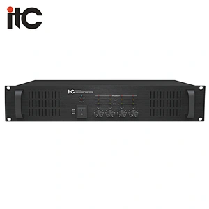 ITC T-4S120 Series 60W 120W 240W Power Amplifier 4 Channel