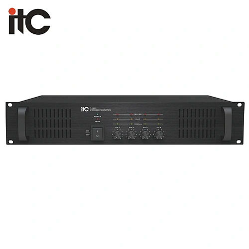 ITC T-4S120 Series 60W 120W 240W Power Amplifier 4 Channel