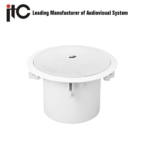ITC T-206CW 30W Flush Mount Coaxial Passive Home Ceiling Speakers