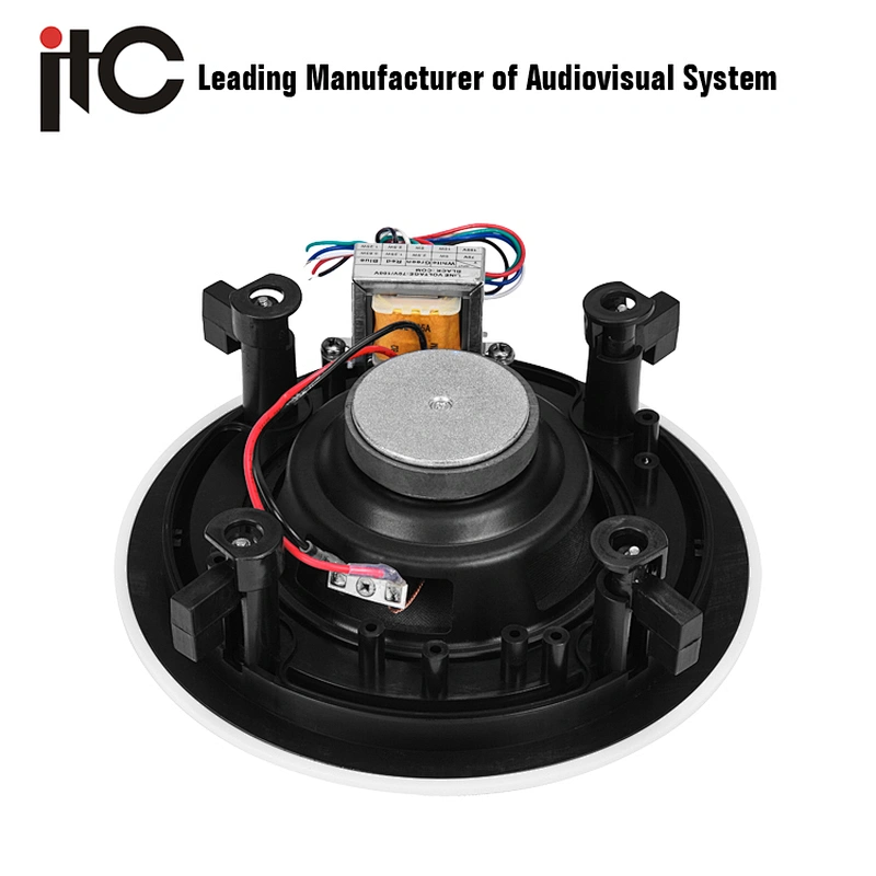 T-205T Professional Premium 70V 100V Frameless PA System Surround Sound In Ceiling Speakers