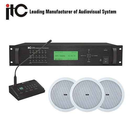 Best Price 10 Zone Weekly Timer Pa System with Wireless Speakers