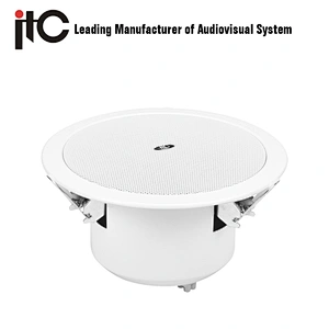 ITC T-105C EN54-24 Approved 6W Fireproof Ceiling Mount Speakers