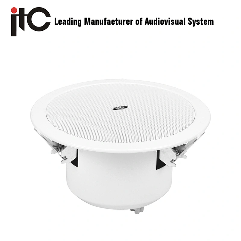 ITC T-105C EN54-24 Approved 6W Fireproof Ceiling Mount Speakers