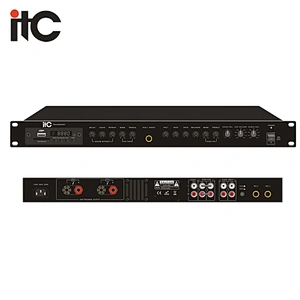 TS-2060WV Switching Function 120W 1U Class H Power Multimedia Professional Amplifier