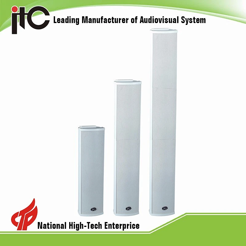 ITC T-701H Series 10W 20W 30W Professional Audio Speaker Column Loudspeaker Outdoor