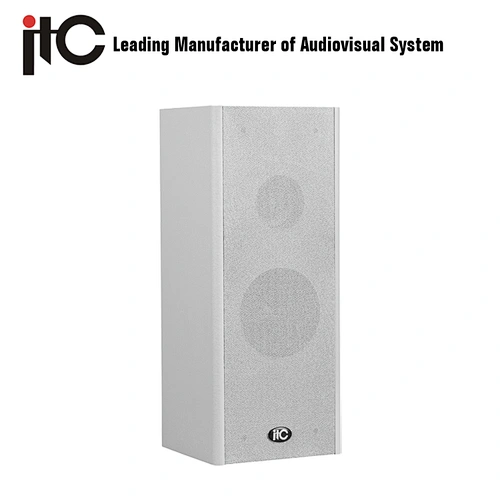 ITC T-301 Series Multiple Power Selection Upscale Indoor PA Column Speaker Wooden