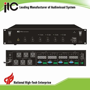 ITC T-6704 IP based PA System 4 Channel Digital IP Audio Decoder