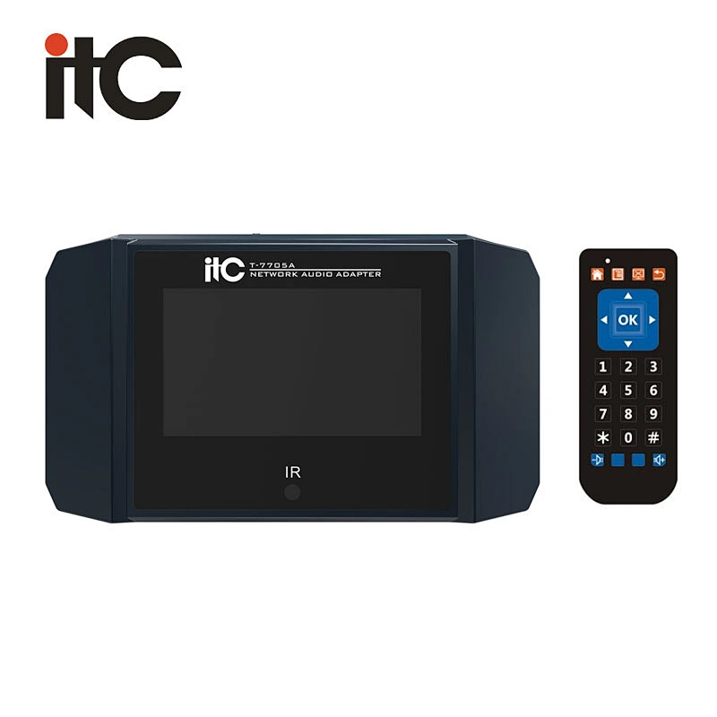 ITC economic wall mounted IP Network audio terminal adapter for Pa system