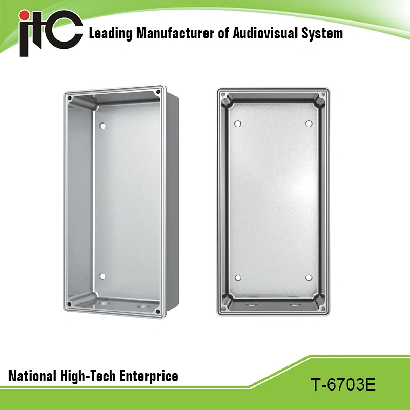 ITC T-6703E IP based CD Sound Level Low Delay IP55 Protection Rating Full Duplex Wired Audio Intercom
