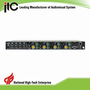 TS-9404HT Technology Powerful Function Integrated HDBase Video Audio Matrix Switcher