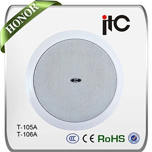 Long functional life pa system surround sound ceiling speaker system