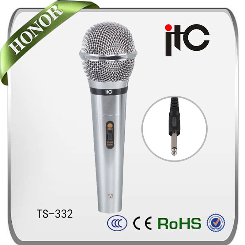 ITC TS-332 Pure and Vigorous Sound Dynamic The Microphone to Sing