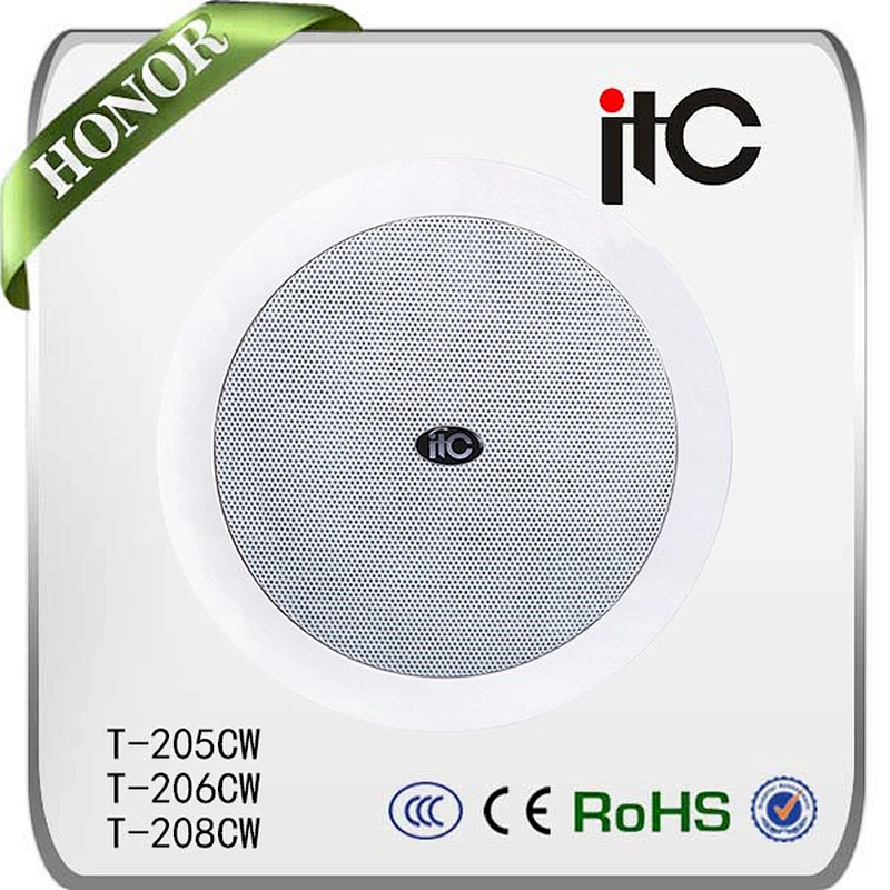 Excellent Sound Quality Two Way Coaxial 10W Inceiling Speaker