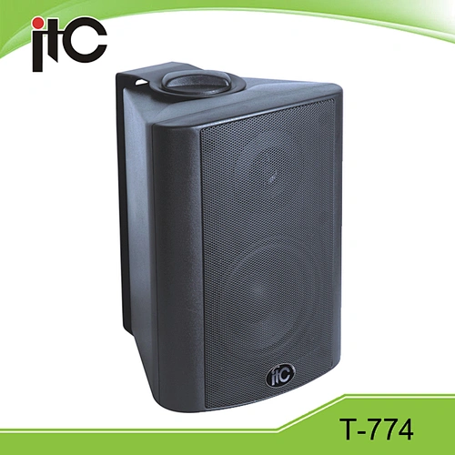ITC T-774 Series Classical 10W/15W/25W 2.0 Stereo IP54 Waterproof PA Speaker Wall Mount