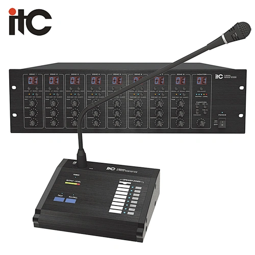 T-8000 8*8 Audio Matrix Switcher for Public Address System