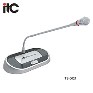 ITC TS-0621 Series Anti RF Cardioids Condenser Wired Gooseneck Meeting Microphone