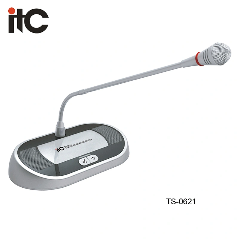 ITC TS-0621 Series Anti RF Cardioids Condenser Wired Gooseneck Meeting Microphone