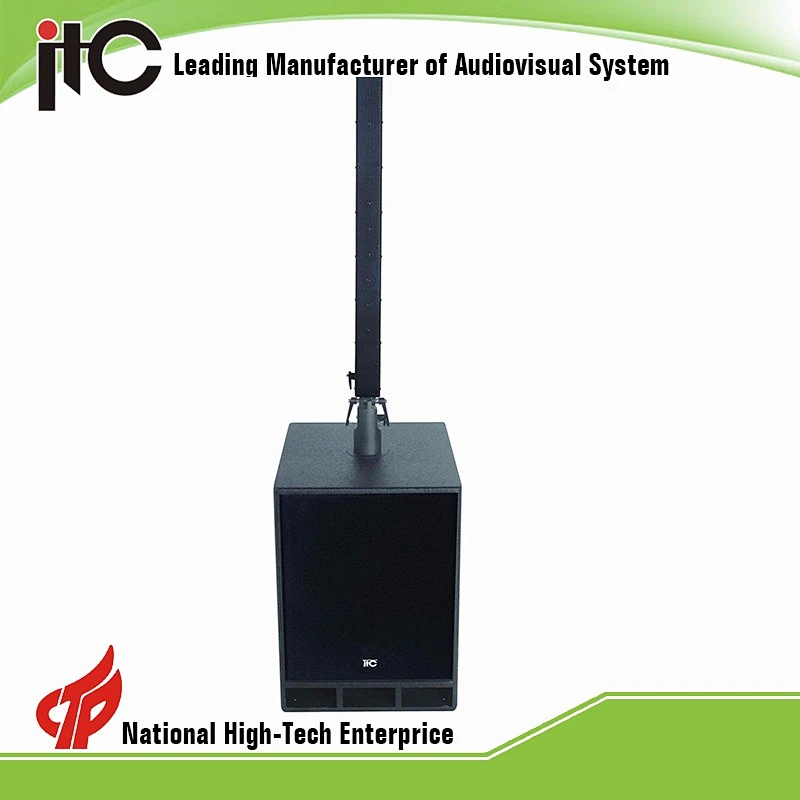 TS-15A02 Series 1000W 4ohm 2 Way HiFi Active  Line  Array sound speaker column system