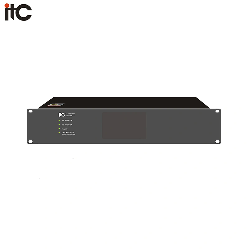 VA-6501P01 Broadcast Public Address Amplifier Public Transportation PA System Controller