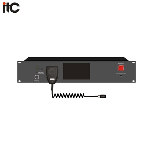 VA-6500 Broadcast Controller C01 Public Address Voice Evacuation Alarm Public Transportation PA System Controller