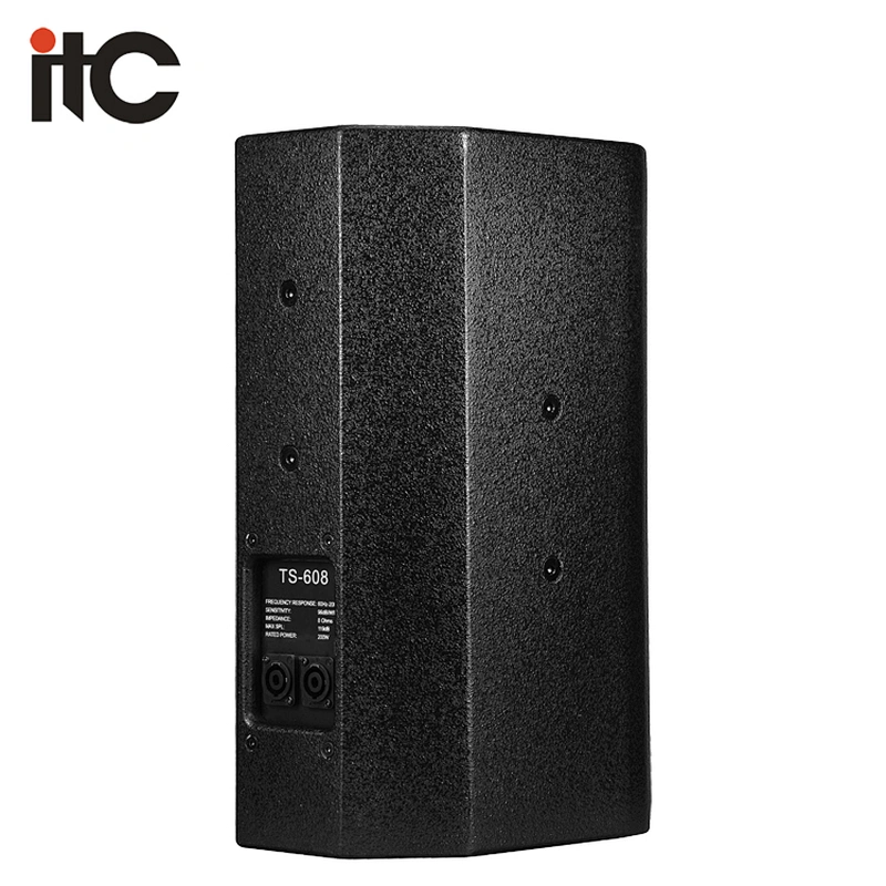 TS-608 High-end Entertainment Mid Bass Speakers Conference Loudspeaker