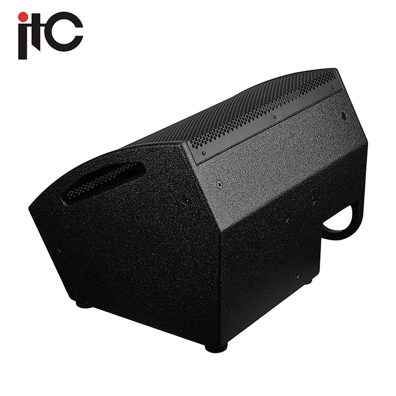 TS-812F Indoor 400W Pro Loudspeaker Coaxial Active Monitor Speaker Box