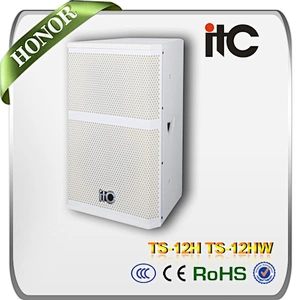 ITC TS-12H 350W 8 ohm Conference Room 12 inch Speaker Box Sound System