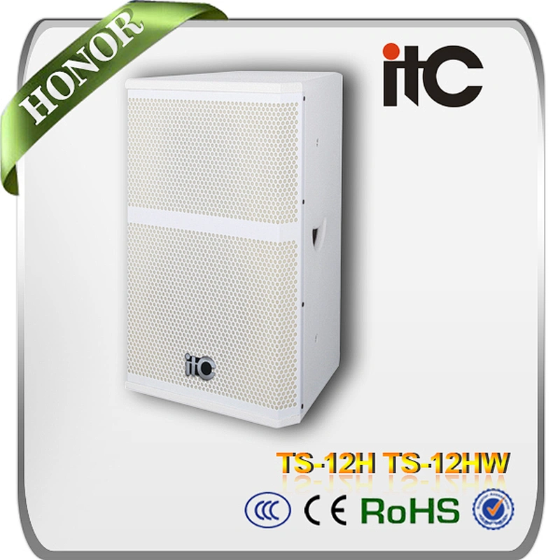 ITC TS-12H 350W 8 ohm Conference Room 12 inch Speaker Box Sound System