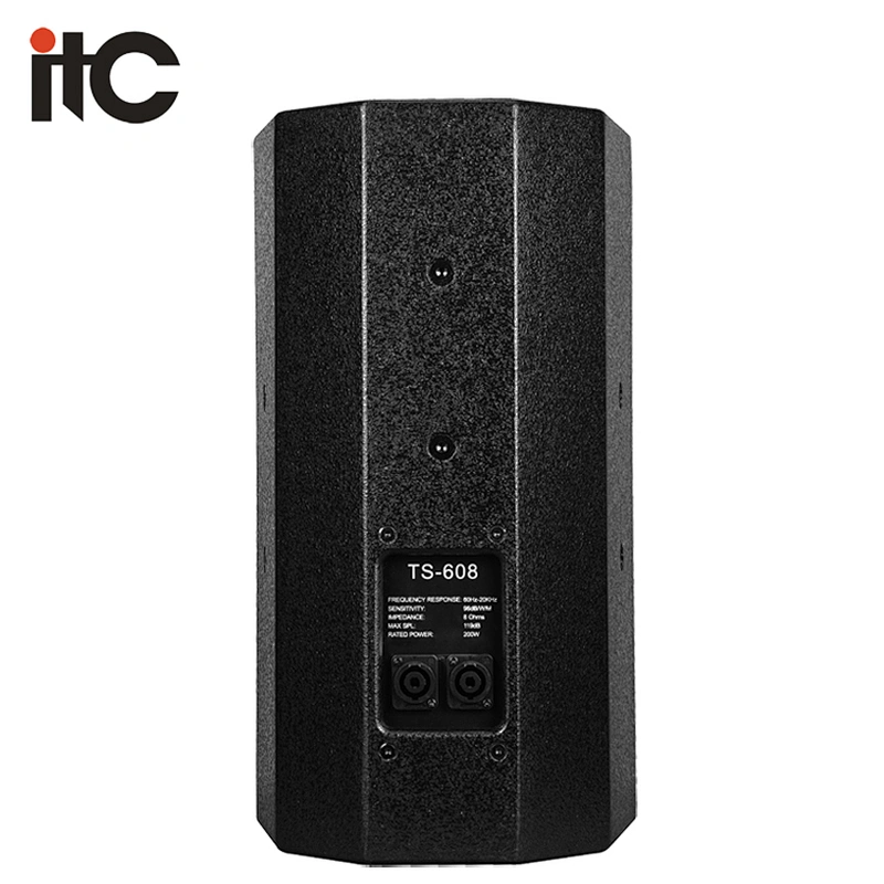 TS-608 High-end Entertainment Mid Bass Speakers Conference Loudspeaker