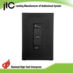 600W 8ohm Plywood Enclosure 18 inch Loudspeaker Subwoofer Speaker for Conference Room