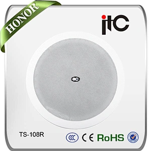 TS-108R High-End Conference Room 100W Ceiling Speaker With Frequency Divider