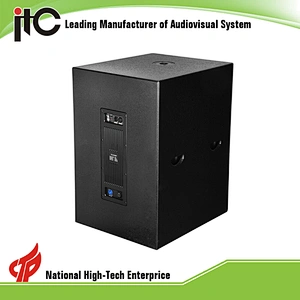 600W 8ohm Plywood Enclosure 18 inch Loudspeaker Subwoofer Speaker for Conference Room
