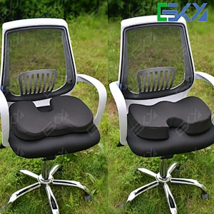 Coccyx Orthopedic U-shape Memory Foam Gel Seat Cushion/pain relief device