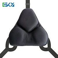 Cool Lumbar Support Cushion - Helps with Cold Gel Insert - Lower Back Support for Home, Office Chair & Car - 3D Cool Mesh Fabric