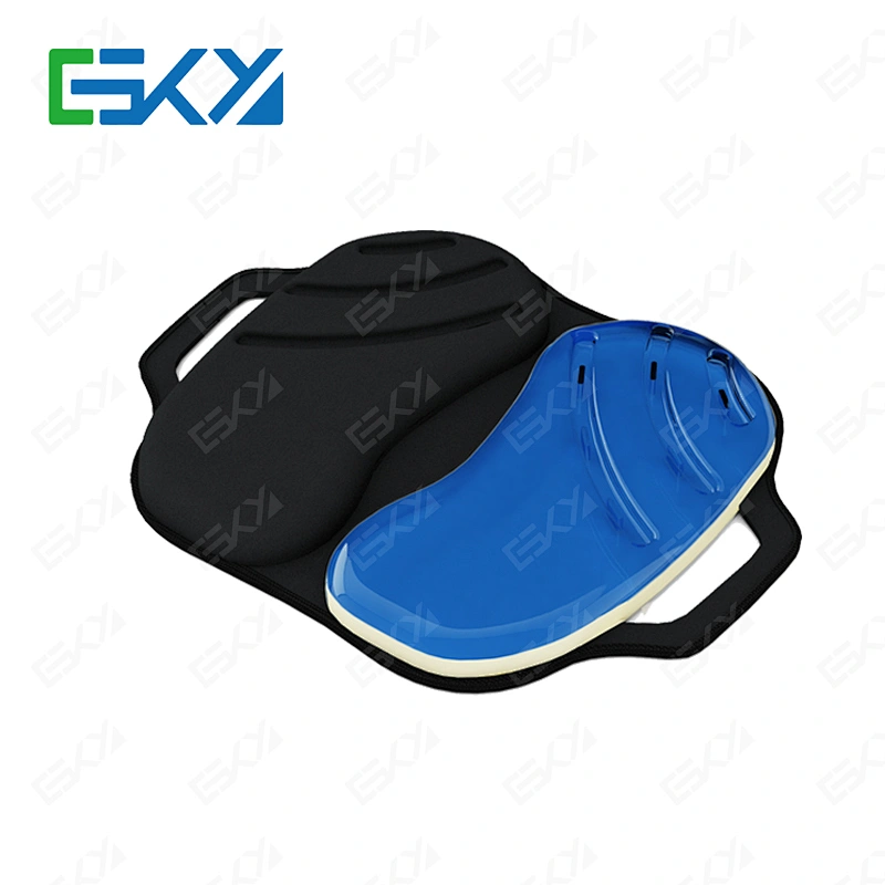 Professional folding gel feel cool comfort Relieve Back Pain orthopdic chair cushion gel car seat cushion / pain relief device