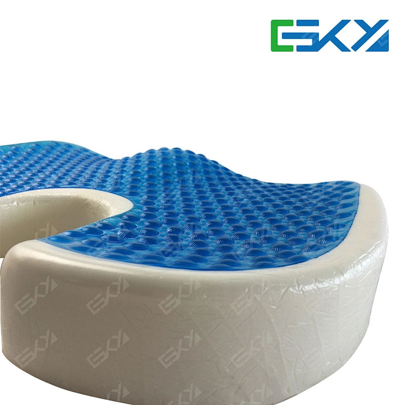 Coccyx Orthopedic U-shape Memory Foam Gel Seat Cushion/pain relief device