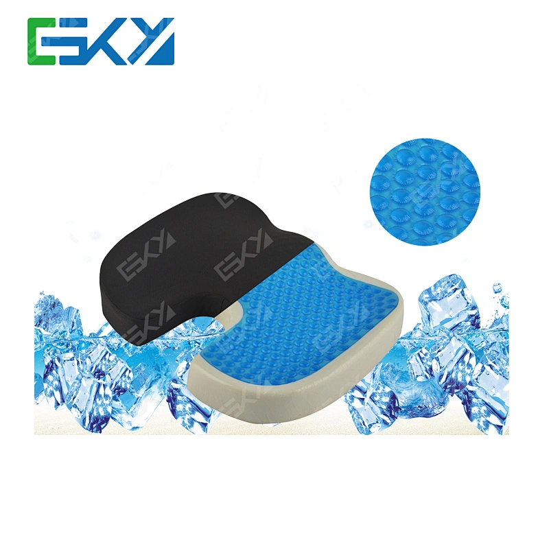 Coccyx Orthopedic U-shape Memory Foam Gel Seat Cushion/pain relief device