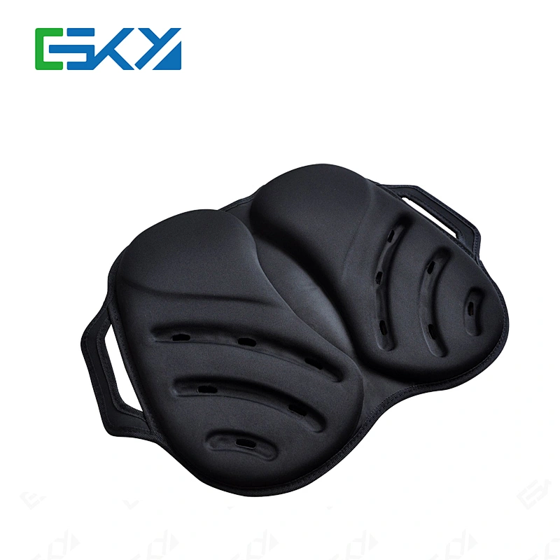 Professional folding gel feel cool comfort Relieve Back Pain orthopdic chair cushion gel car seat cushion / pain relief device