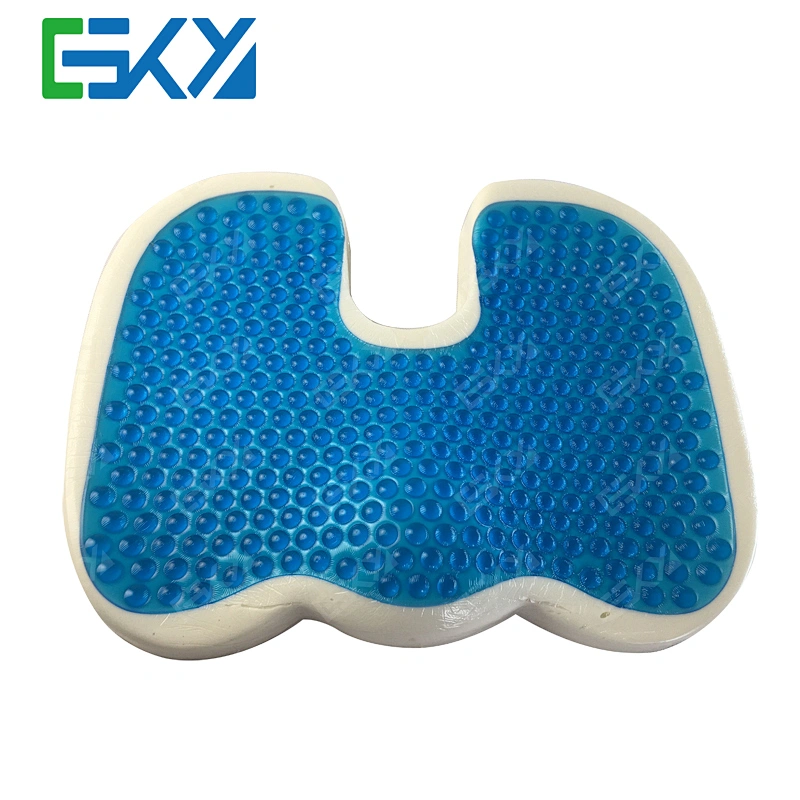 Coccyx Orthopedic U-shape Memory Foam Gel Seat Cushion/pain relief device