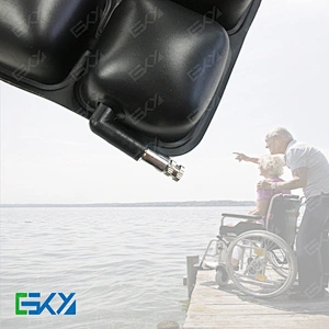 elling Air cell Massage cushion motorcycle seat Cushion / pain relief device