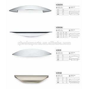 Embedded cabinet door pull handle hidden drawer handles