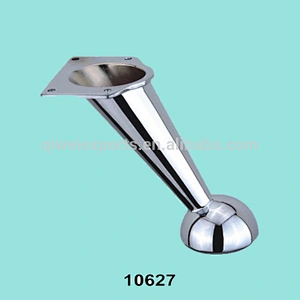 Sofa Fittings Furniture Hardware Modern Zinc Alloy Chrome Plated Sofa Feet