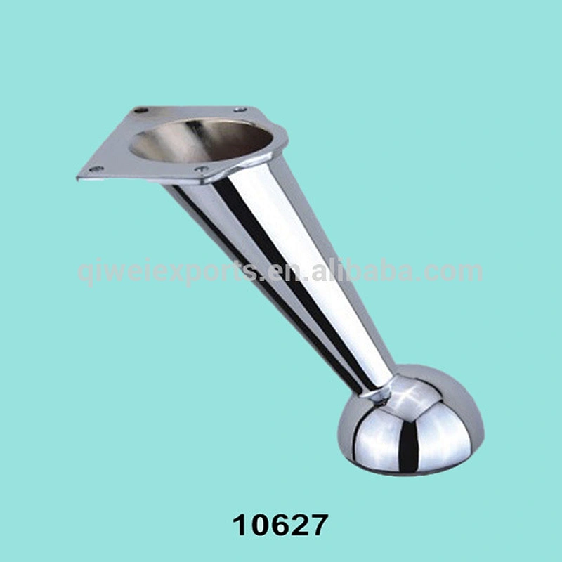 Sofa Fittings Furniture Hardware Modern Zinc Alloy Chrome Plated Sofa Feet