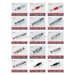 Plastic Threaded furniture hardware fitting bolt bar connectors
