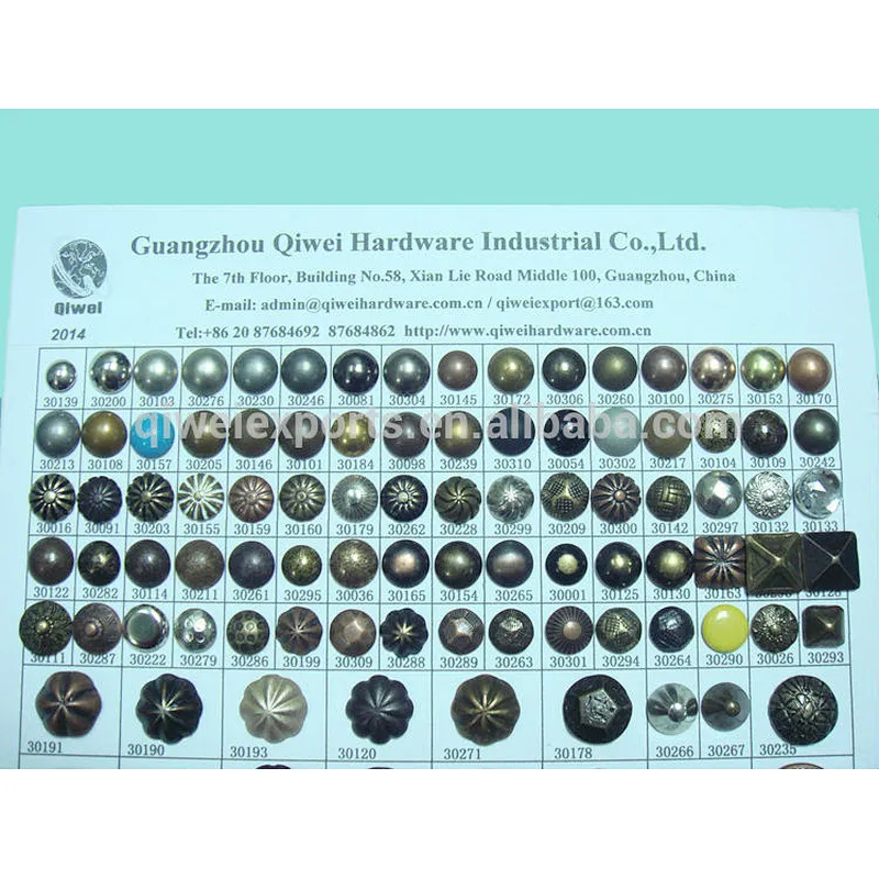 NEW Designs Decorative Various Upholstery Sofa Nails